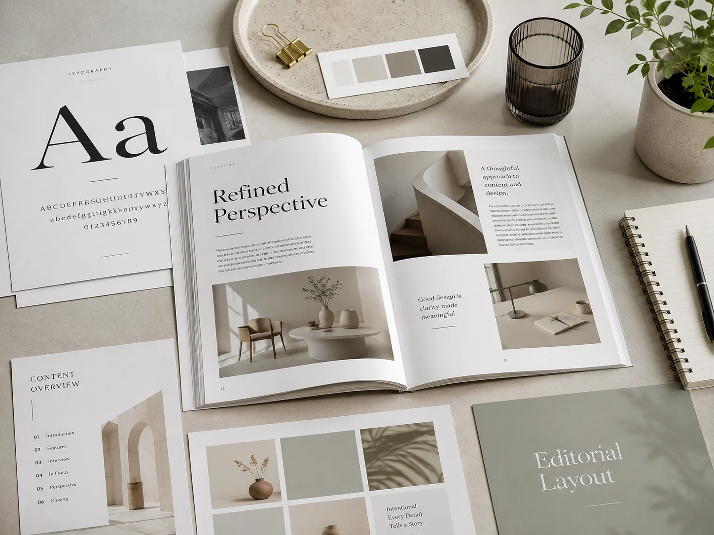 Formé Editorial — Tipografi