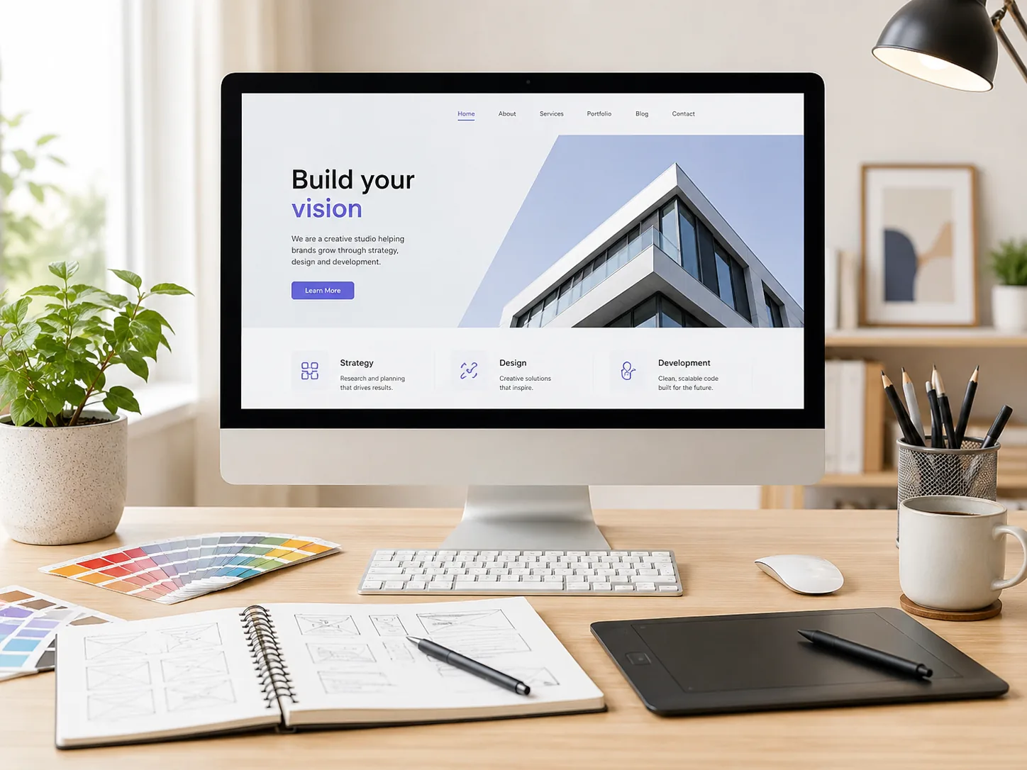 Halcyon Studio — Situs Web